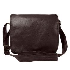 Bolsa Carteiro Masculina Tiracolo Feita De Couro Legítimo - Le Voyage