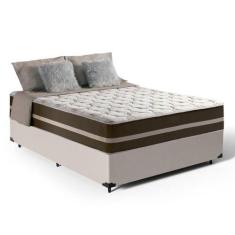 Cama Box com Colchão de Molas Ensacadas Classic Viúva 128cm - Lucas Co