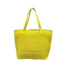 Bolsa Fem Praia Tela Laranja Spb&Sjw Sol-2433 - Amarelo