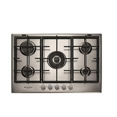 Cooktop 5 bocas Brastemp Gourmand Inox com duplachama e trempe com ferro fundido - BDK75DR 220V