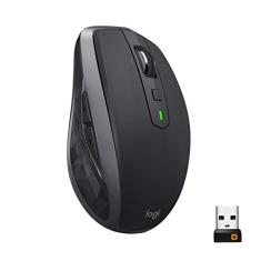 Mouse sem fio Logitech MX Anywhere 2S para Uso em Qualquer Superfície, USB Unifying ou Bluetooth para até 3 dispositivos, Recarregável