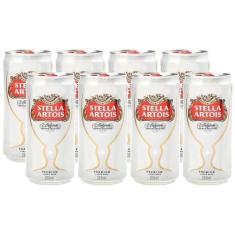 Cerveja Stella Artois 8 Unidades Lata - 269ml