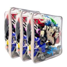 3 Organizador de Brinquedo Grande Carrinhos Bonecás Pelúcia Resistente