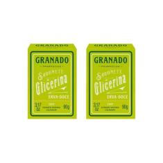 Sabonete Granado 90G Glicerina Erva Doce-Kit C/2Un
