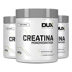 KIT 3X CREATINA MONOHIDRATADA (300g) DUX NUTRITION-Unissex