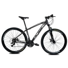 Bicicleta Aro 29 KSW XLT Color - 24v Cambios Shimano  - Susp. Trava  + Freio Hidraulico-Unissex