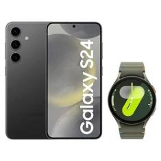 Smartphone Samsung Galaxy S24 256GB + Smartwatch Watch7 40mm-Unissex