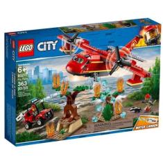 Lego City Avião De Combate Ao Fogo 60217