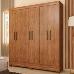 Guarda Roupa Casal 6 Portas 62320 Amendola Touch