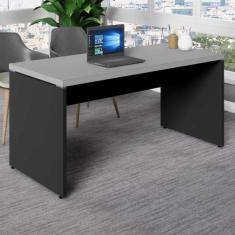 Escrivaninha Escritório 150cm x 70cm Pé Painel F5 Office - F5 Office G