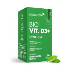 Puravida Suplemento alimentar Vitamina D3 60 cápsulas