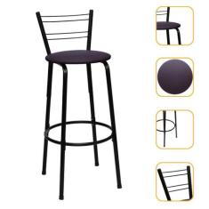 Banqueta Banco Cadeira Alto Para Balcão Bar Bancada Cozinha Área Lazer