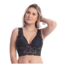 Top Cropped Sutiã Renda Blusa Cropped Tumblr Regata Feminina - Sou Gat