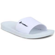 Chinelo Rider Street Slide, Branco, 39