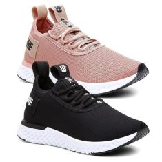 Kit De 2 Tenis Ginastica Treino Leve De Mulher Academia Caminhada - Ul