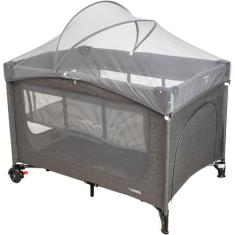 Berço Cercado Desmontavel Portatil Kiddo Dreams Grafite