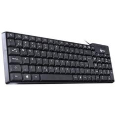 Teclado Usb Compacto Dynamic ABNT2 DT150 Preto - VINIK