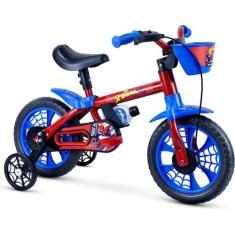 Bicicleta Infantil Aro 12 Spider Man / Homem Aranha - Nathor