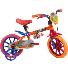 Bicicleta Infantil Aro 12 Power Rex Com Rodinhas - Nathor