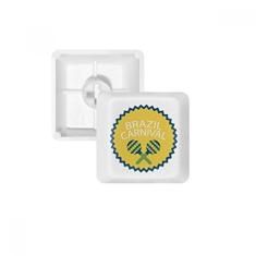 Kit de atualização de teclado mecânico PBT para carnaval Instrument Celebrate Brazil