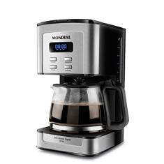 Cafeteira Elétrica Dolce Arome Digital, Mondial, 220V, 800W, Preto/Inox - C-44-32X-SDI