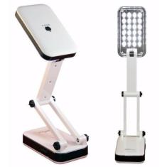 Luminária De Mesa Articulada 24 Leds Recarregável Abajur Dpled-5s Led-