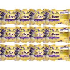 12UN Sabonete Vegetal La Flore Flor de Lavanda150g Davene