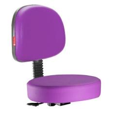 Assento Encosto Mocho Estética Secretária Lilas - Cadeira Brasil