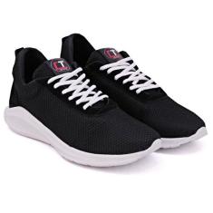 Tênis Preto Masculino Feminino Ultra Leve Confortável Macio Esporte Ac