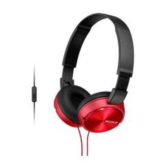 Fone de Ouvido Sony MDR-ZX310AP - Vermelho