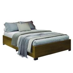 Cama Box Base Casal para Colchão de Até 1,38m Desmontável Aruba Dobuê 