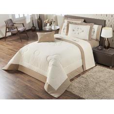 Jogo de cama flora queen 4 pecas - Enxovais Aquarela LTDA