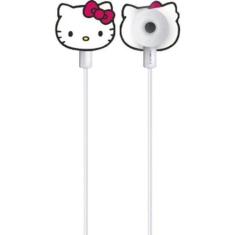 Fone De Ouvido Letron Hello Kitty Branco