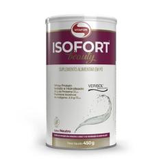 Whey Protein Isolado e hidrolisado Isofort Beauty (450g) Vitafor, Neut