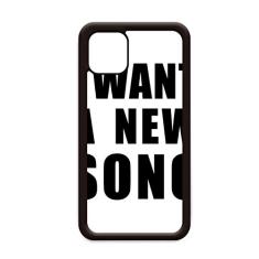 Capa I Want A New Song para iPhone 11 Pro Max para Apple Mobile Case Shell