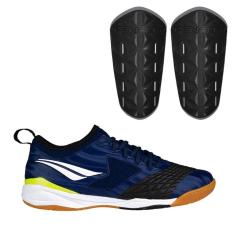 Kit Tênis Futsal Penalty Max 1000 Locker Ecoknit Masculino + Caneleira Penalty Matis X-Masculino