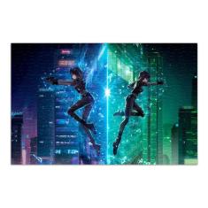 Quebra-cabeça Ghost In The Shell Personalizado 48 Peças