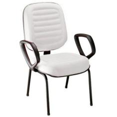 Cadeira Para Escritório Diretor Gomada Linha Blenda Branco