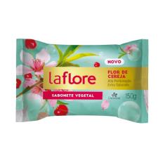 Sabonete Barra Vegetal Flor de Cereja La Flore 150g - Davene