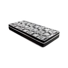 Colchão Solteiro Espuma D45 Gran Luck Pró Saúde Black (88x188x24) - Lu