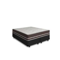 Cama Box Super King + Colchão De Molas - Anjos - Classic Superlastic -