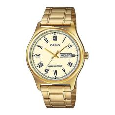 Relógio Casio Masculino Analógico Dourado MTP-V006G-9BUDF