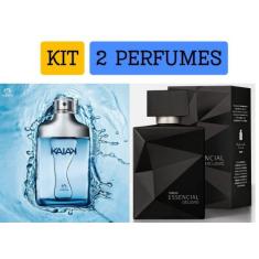 Kit 2 perfumes 1 Kaiak Natura + 1 Essencial Exclusivo Refrescante dia 