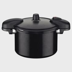 Panela de Pressão Tramontina Valência Black 7 L 24 cm em Alumínio com Revestimento Cerâmico