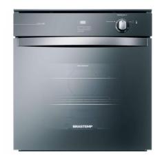 Forno A Gás Brastemp De Embutir 78 Litros Boa84Ar Inox 220V