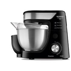 Batedeira Planetária Mondial BP-02P-B-TI 4 e 5L 700W 12 Vel Preto-Inox 110V