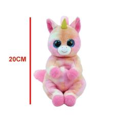 Pelúcia Unicórnio Skylar 20cm Beanie Babies Ty Série 1 Toyng