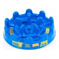Pet Games Comedouro Lento Funcional Pet Fit Azul Para Cães