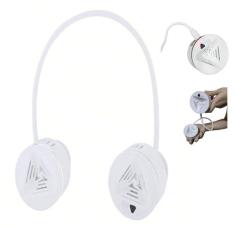 Ventilador de Pescoço Bateria Recarregavel USB 5 Velocidades Flexivel 