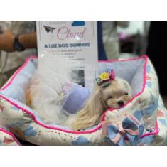 Cama pet retangular cloud - ZIMBA PET, P, ROSA